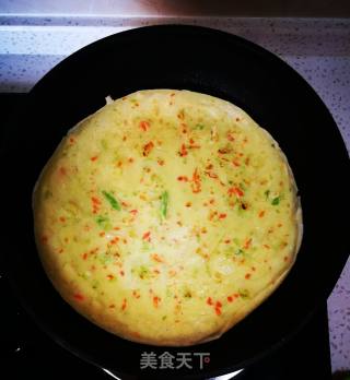 西芹蛋饼的做法步骤：6