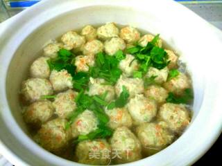 三鲜鸡肉丸子汤的做法步骤：13