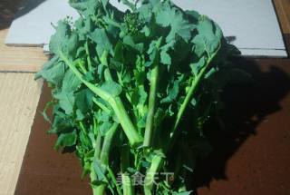 爆炒青菜苔(青菜杆)的做法步骤：1
