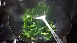 爆炒青菜苔(青菜杆)的做法步骤：9