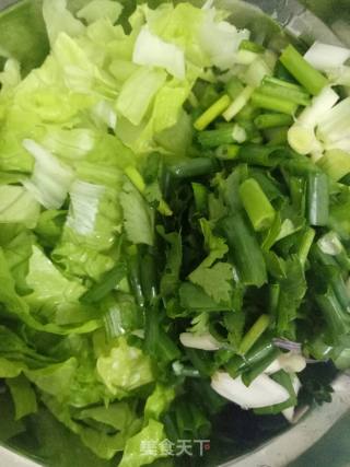 生菜鸡肉粥的做法步骤：2