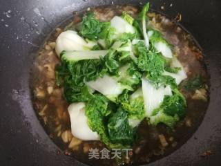 蚝油黄心菜的做法步骤：7