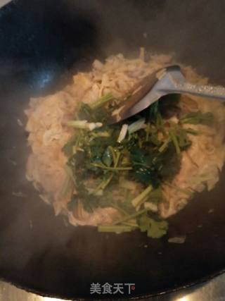 炒豆皮的做法步骤：12