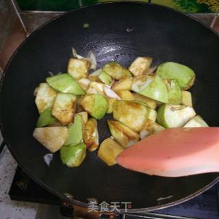 土豆炖茄子的做法步骤：4