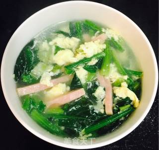 菠菜汤的做法步骤：9