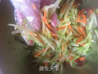 凉拌青萝卜丝的做法步骤：4