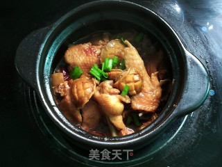 小鲍鱼烧鸡块的做法步骤：8