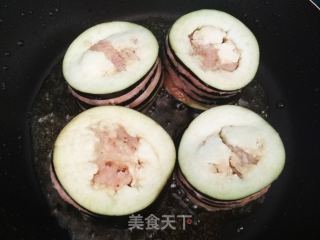 茄子夹肉的做法步骤：4