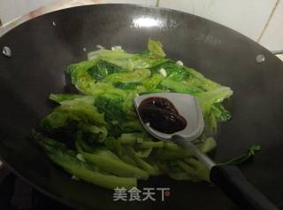 蚝油生菜的做法步骤：5