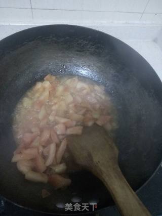 番茄菠菜汤的做法步骤：3