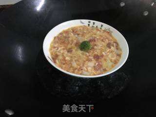 百合肉末蒸蛋的做法步骤：5