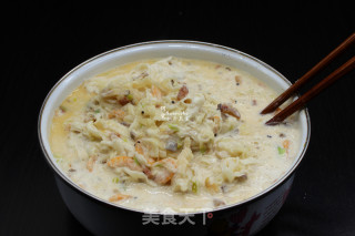 粤式新年早茶，广式鲜虾萝卜糕的做法步骤：10