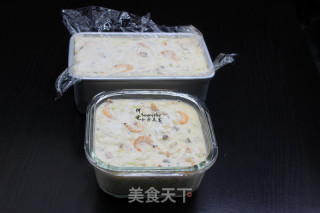 粤式新年早茶，广式鲜虾萝卜糕的做法步骤：11