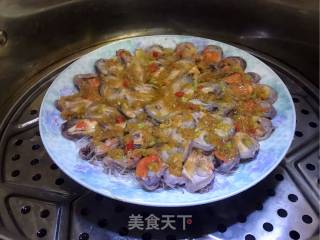 蒜蓉海虹蒸粉丝的做法步骤：5