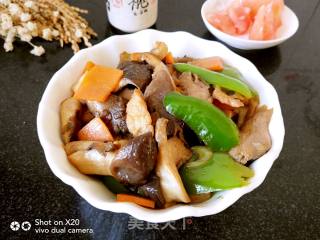 鲜蘑炒肉的做法步骤：10
