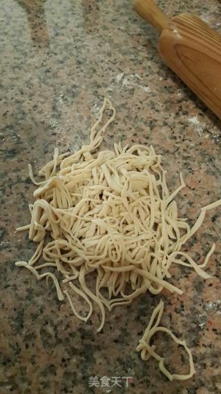 茄子打卤面的做法步骤：7