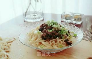 茄子打卤面的做法步骤：9