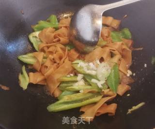 尖椒干豆腐的做法步骤：13