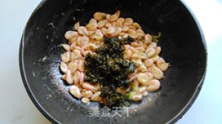 咸菜白米虾的做法步骤：8