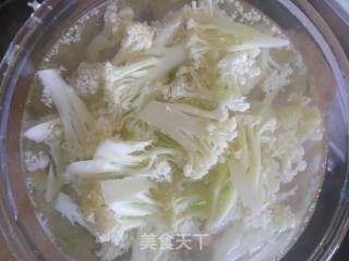 蚝油菜花的做法步骤：2