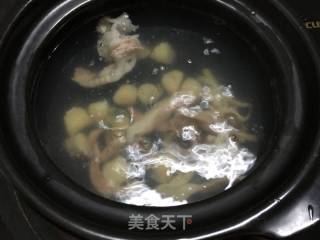 干贝鱿鱼粥的做法步骤：2