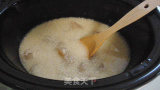 海参江瑶柱小米粥的做法步骤：7