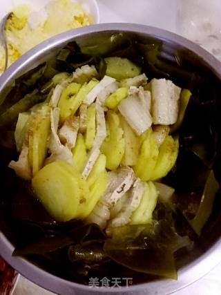 五花肉蒸土豆的做法步骤：5