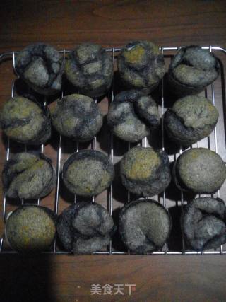 香醇黑芝麻麦芬的做法步骤：7