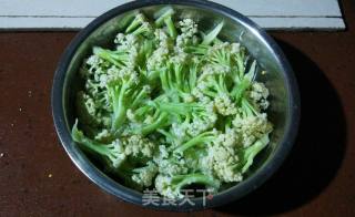 炝炒花椰菜的做法步骤：3