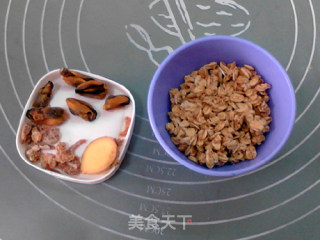 淡菜海米燕麦粥的做法步骤：1