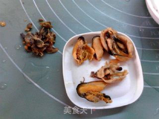 淡菜海米燕麦粥的做法步骤：3