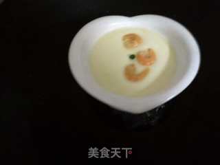 大虾蒸水蛋的做法步骤：6
