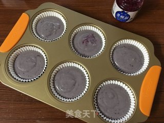 蓝莓奶酪纸杯蛋糕的做法步骤：7