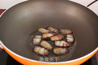 腊肉炒四季豆的做法步骤：3