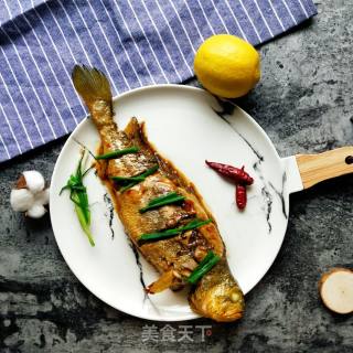 鱼料理快手菜--炖黄鱼的做法步骤：13