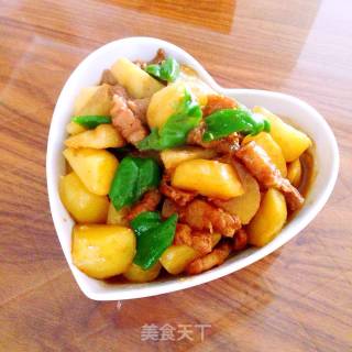 土豆烧肉的做法步骤：17