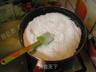 自家的油茶面的做法步骤：3