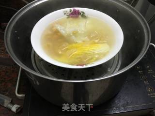 鱼翅炖娃娃菜的做法步骤：5