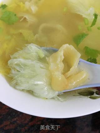 鱼翅炖娃娃菜的做法步骤：9