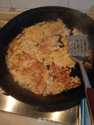 肉馅煎蛋的做法步骤：6