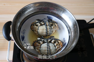 蟹粉狮子头的做法步骤：2