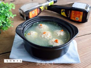 蟹粉狮子头的做法步骤：13