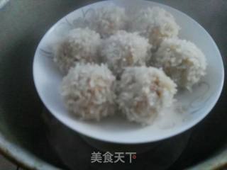 咸蛋黄珍珠丸子的做法步骤：8