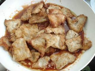 糖醋肉的做法步骤：9