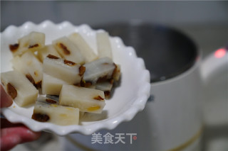 崇明糕阿胶蛋汤的做法步骤：4