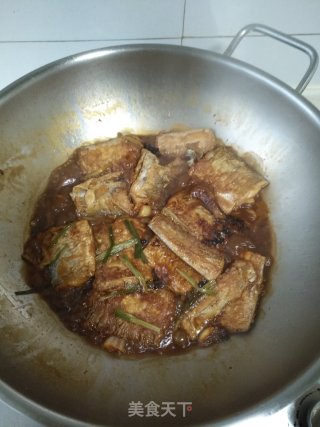 黄焖带鱼蒸碗的做法步骤：13