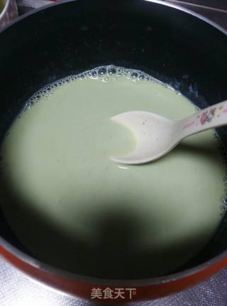 抹茶布丁的做法步骤：8