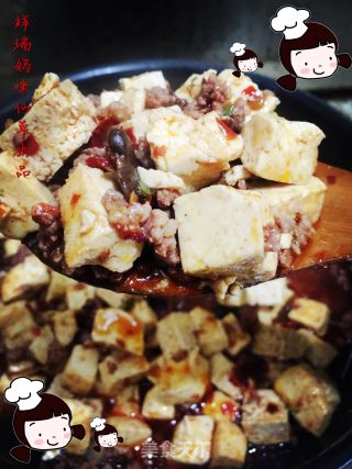 仙草阁私房菜（素食主义）--腊月十四先开胃麻婆豆腐的做法步骤：11