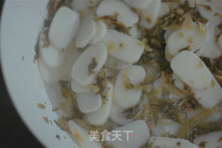 年糕三连——咸菜年糕的做法步骤：4