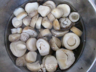 草菇牛排的做法步骤：2